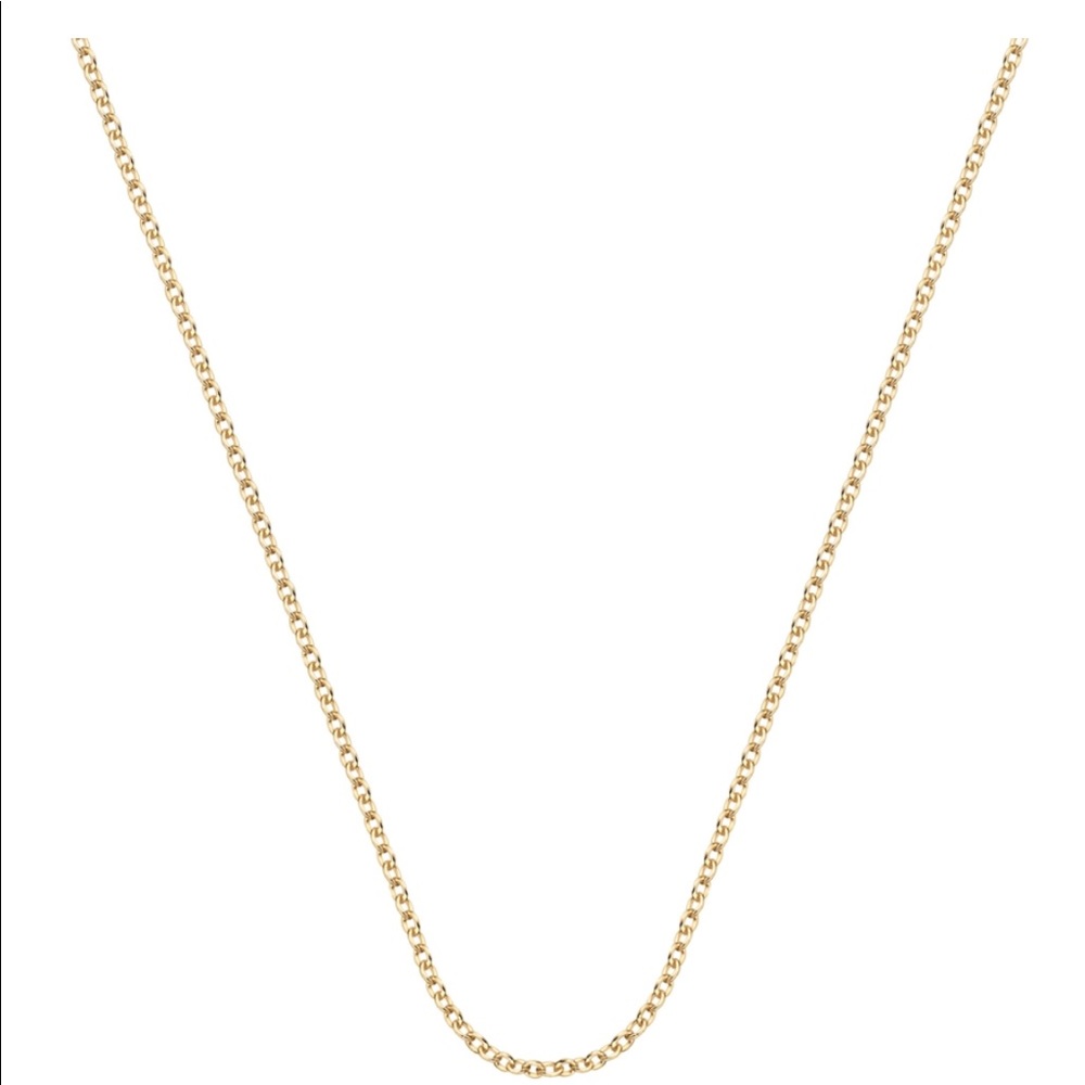 Brand new Monica vinader gold vermeil chain!!